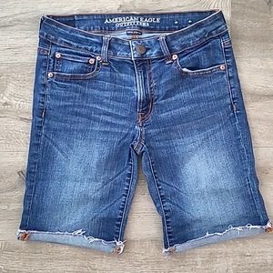 Girls American Eagle, Super Stretch, Skinny Bermuda Shorts, size 8 (Girls)